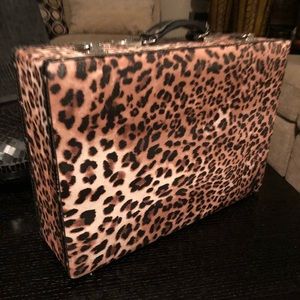 Faux Leather  Leopard Fashion Suitcase OneOfAKind